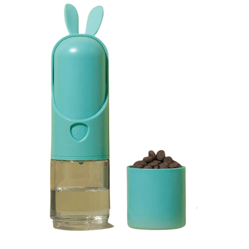 Dog Water Bottle and Food Container